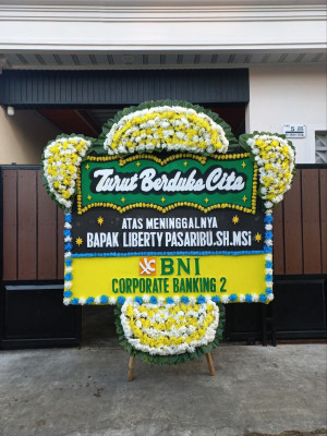 Papan Bunga Duka di Talang Bakung