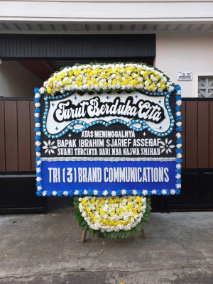 Papan Bunga Duka di Talang Bakung